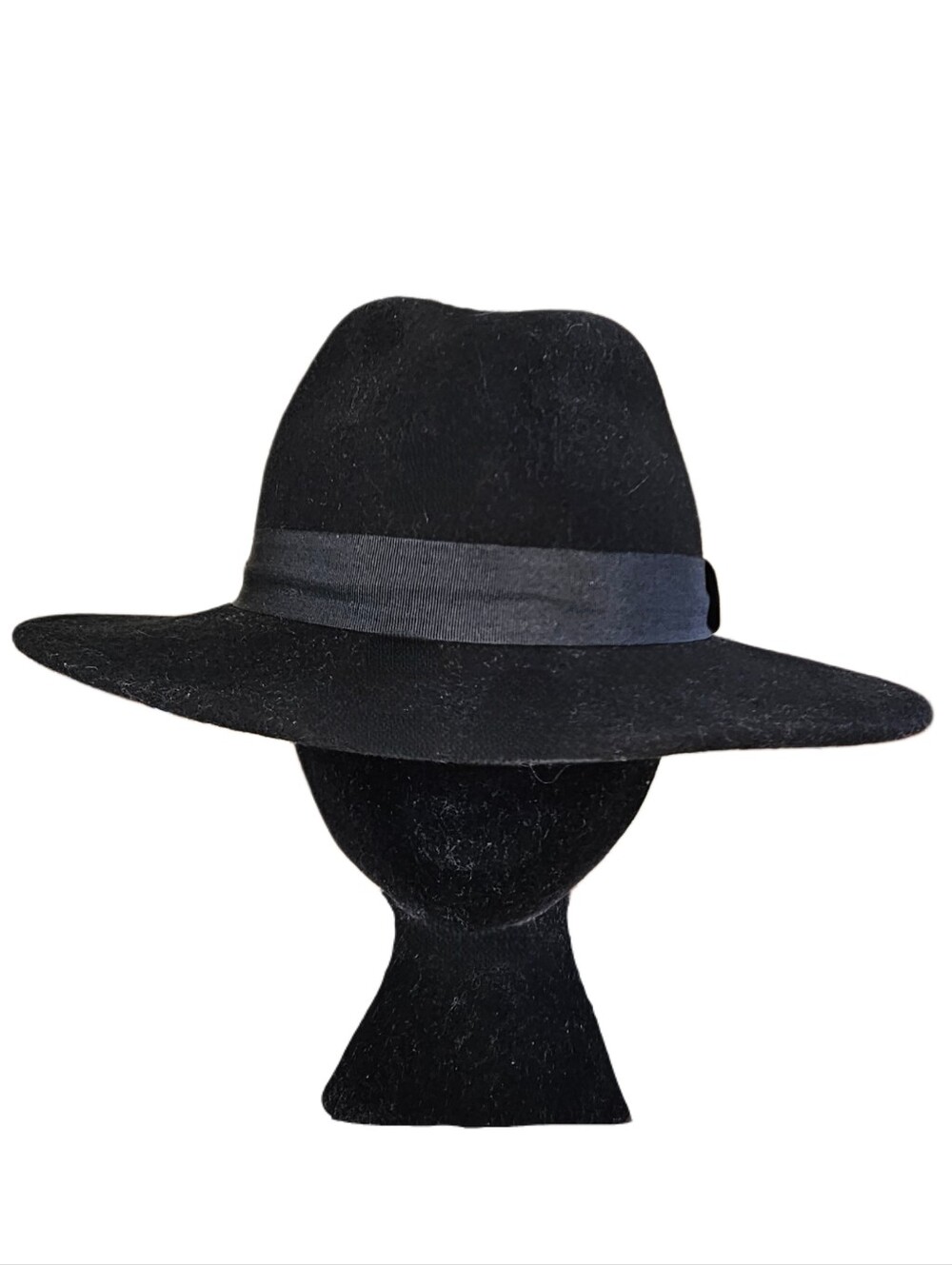 Black Felt Safari Panama Hat Black Trim H&M Divided Summer Safari Hat